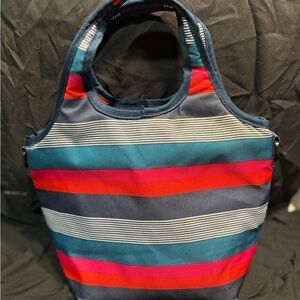 Old Navy Striped Crossbody Handbag Lunchbox Insulated Cooler Bag / $15 OBO